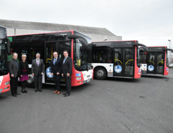 90 Prozent weniger Stickoxide bei den Bussen der WVV