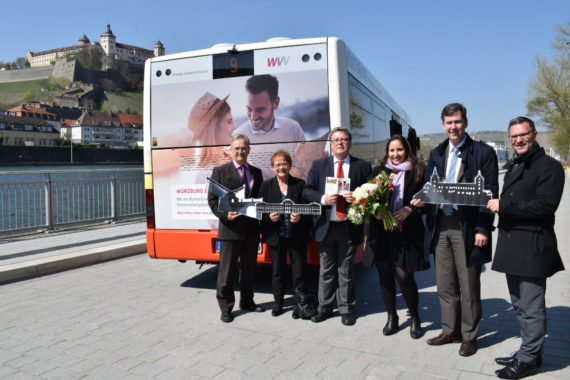 Einweihung der neuen Kulturlinie 9