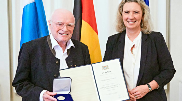 Verleihung der Bayerischen Staatsmedaille für soziale Verdienste