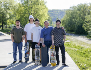 Skatesafari: Die Skatersaison in den Mainwiesen hat begonnen