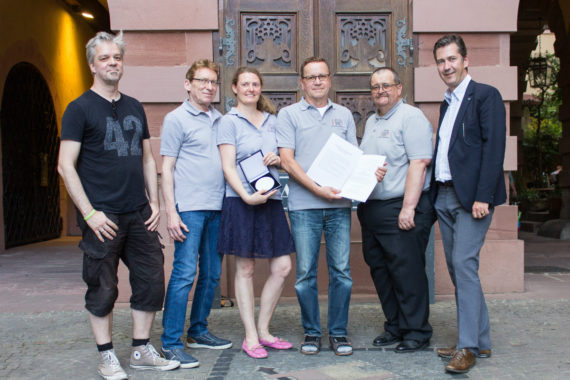 Ehrung für Würzburgs Wissensschatz WürzburgWiki e.V.