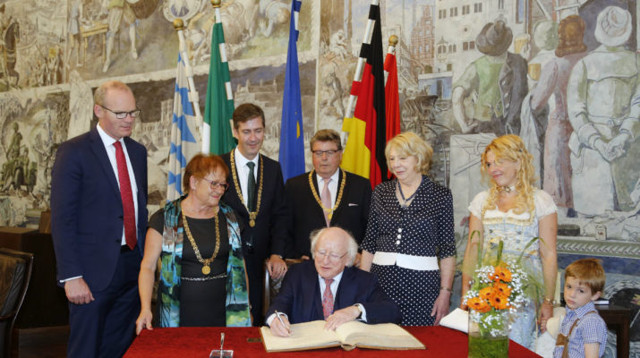 Staatsbesuch im Zeichen Europas