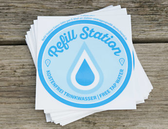 Stadtmarketing unterstützt das Programm „Refill Würzburg“
