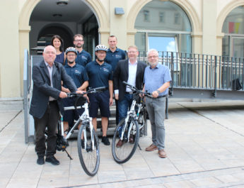 Ordnungsdienst künftig auch als Fahrradstreife unterwegs 