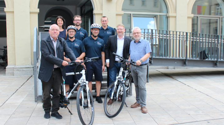 Ordnungsdienst künftig auch als Fahrradstreife unterwegs 