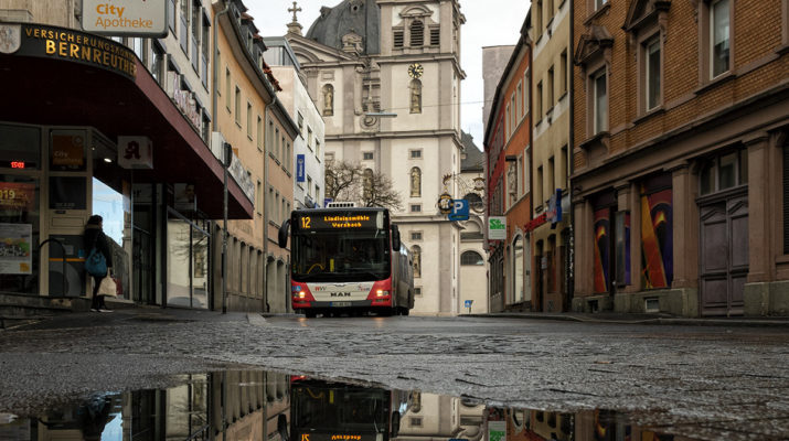 Die Haugerpfarrgasse in Würzburg