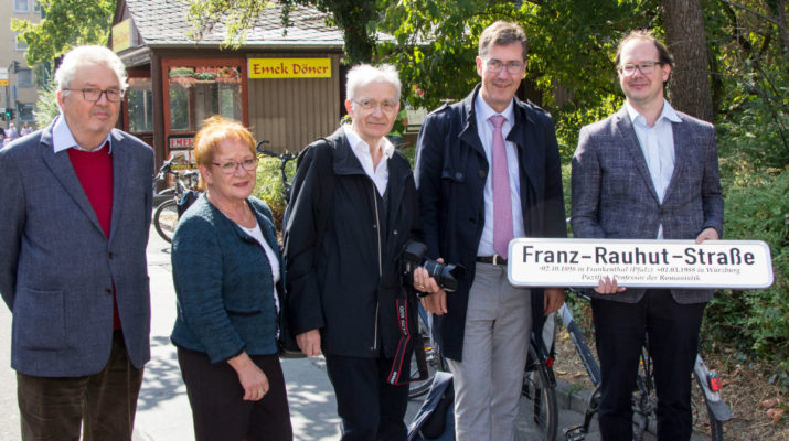 Würzburg benennt Straße nach Friedensaktivist Franz Rauhut