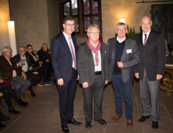 Altbürgermeister zu Gast im Rathaus
