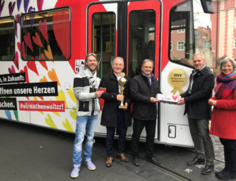 Gewinner-Straßenbahn steht fest