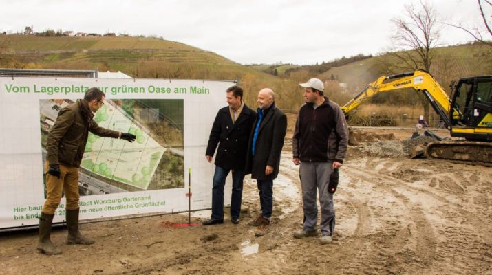 „Städtlebauliche“ Aufwertung: Vom Lagerplatz zur grünen Oase am Main