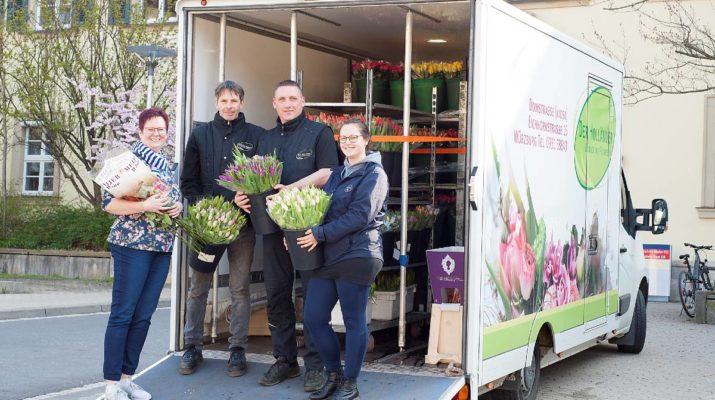 Uniklinikum Würzburg: Blumenspende als willkommenes Zeichen der Anerkennung