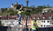 Würzburgs Innenstadt blüht – Flower Baskets 2020